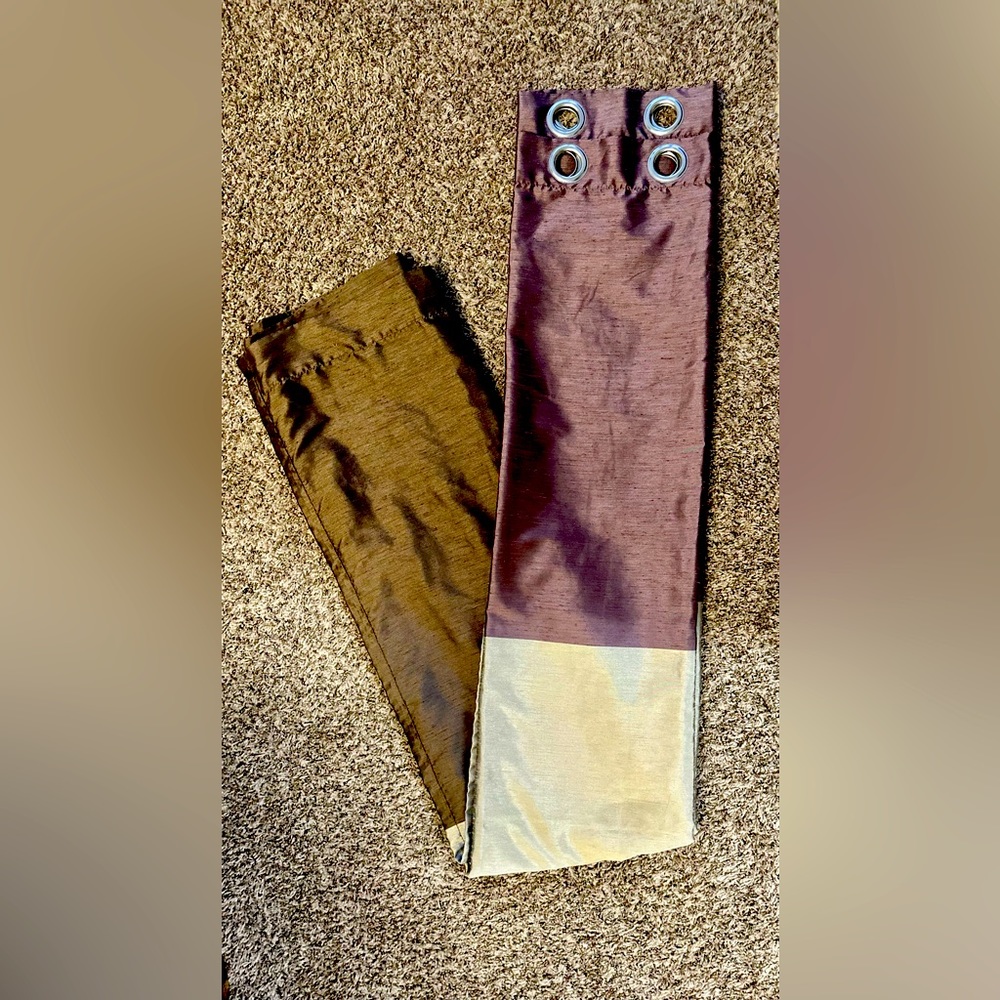 *Sold*Room darkening curtain panels